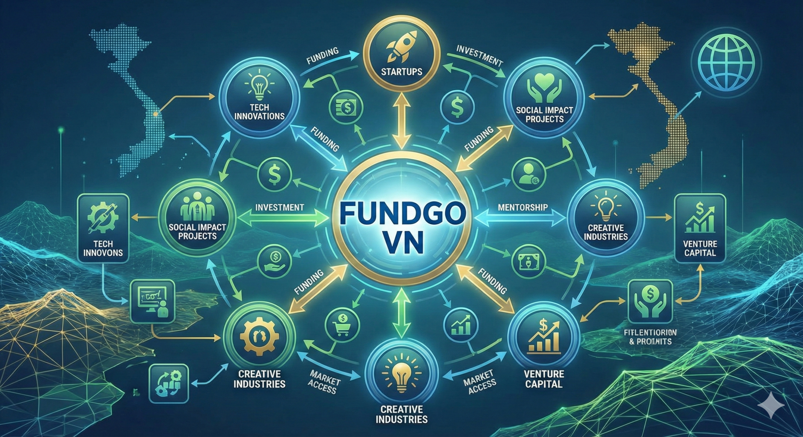 Ecosystem funding diagram